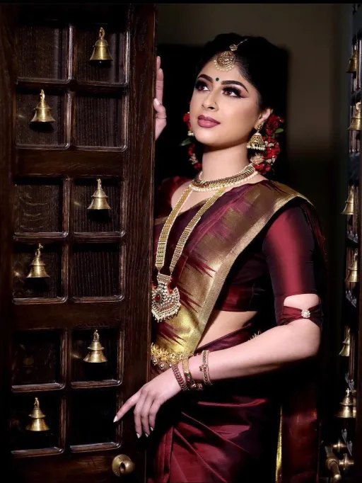 Soft Silk 3014 Lichi Silk Beautiful Jacquard Saree Collection - Image 3