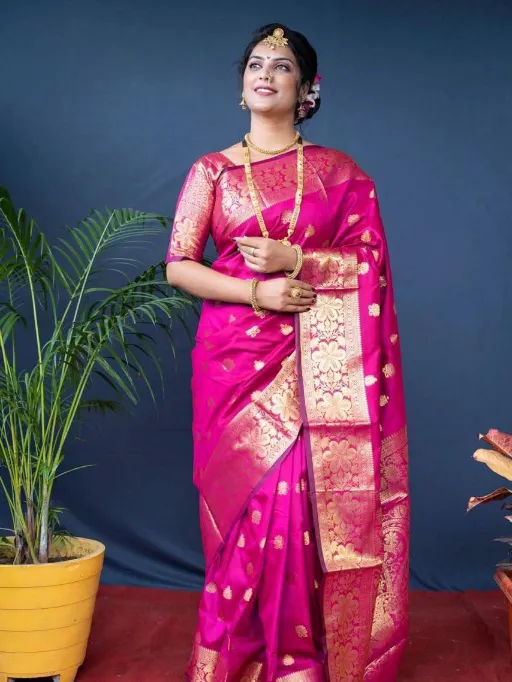 Soft Silk 6041 Wholesale Soft Lichi Silk Rich Pallu Jacquard Work Saree Collection