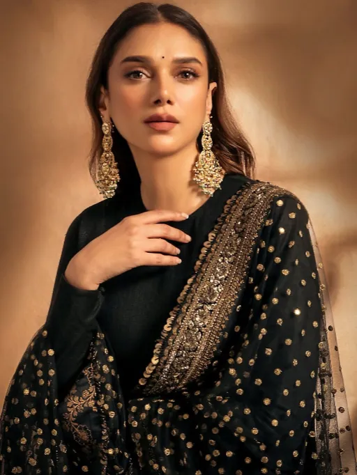 Tapi-233 Readymade Heavy Embroidered Fox Georgette Gown with Dupatta - Image 4