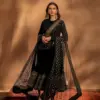 Tapi-233 Readymade Heavy Embroidered Fox Georgette Gown with Dupatta