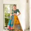 Taraa L 1017 Dola Silk Kalamkari Printed Traditional Lehenga Choli Collection