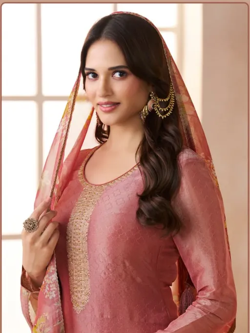 Vinay Kuleesh Kanchi Vol 2 Kanchipuram Silk Handwork Salwar Kameez Suit