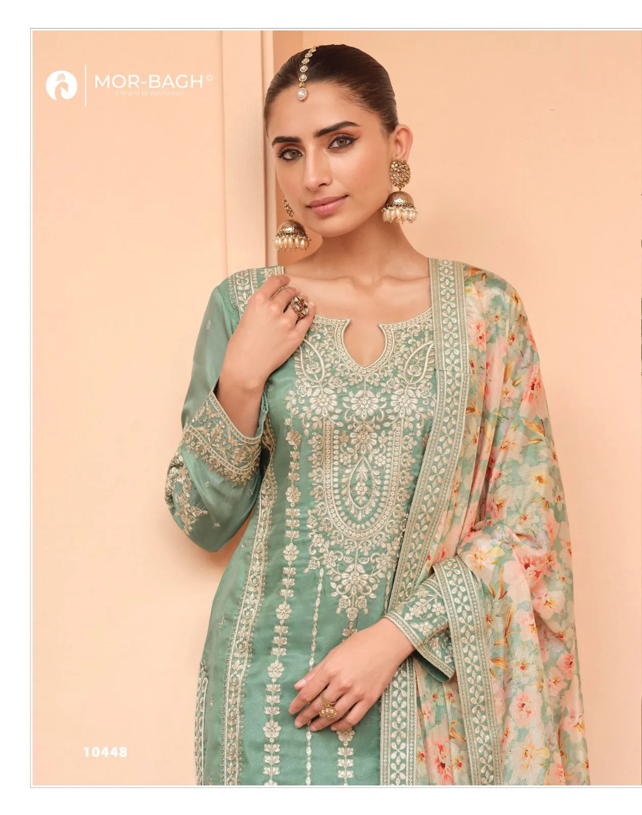 Aashirwad Mor Bagh Sonali Simar Silk Designer Work Salwar Suit