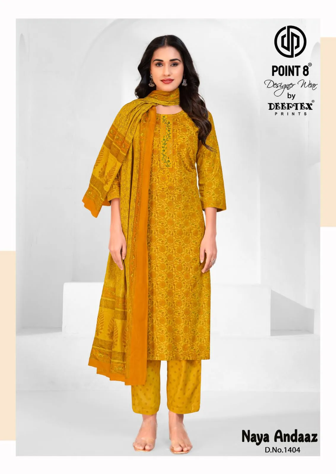 Deeptex Naya Andaaz Vol 14 Readymade Cotton Printed Kurti Set