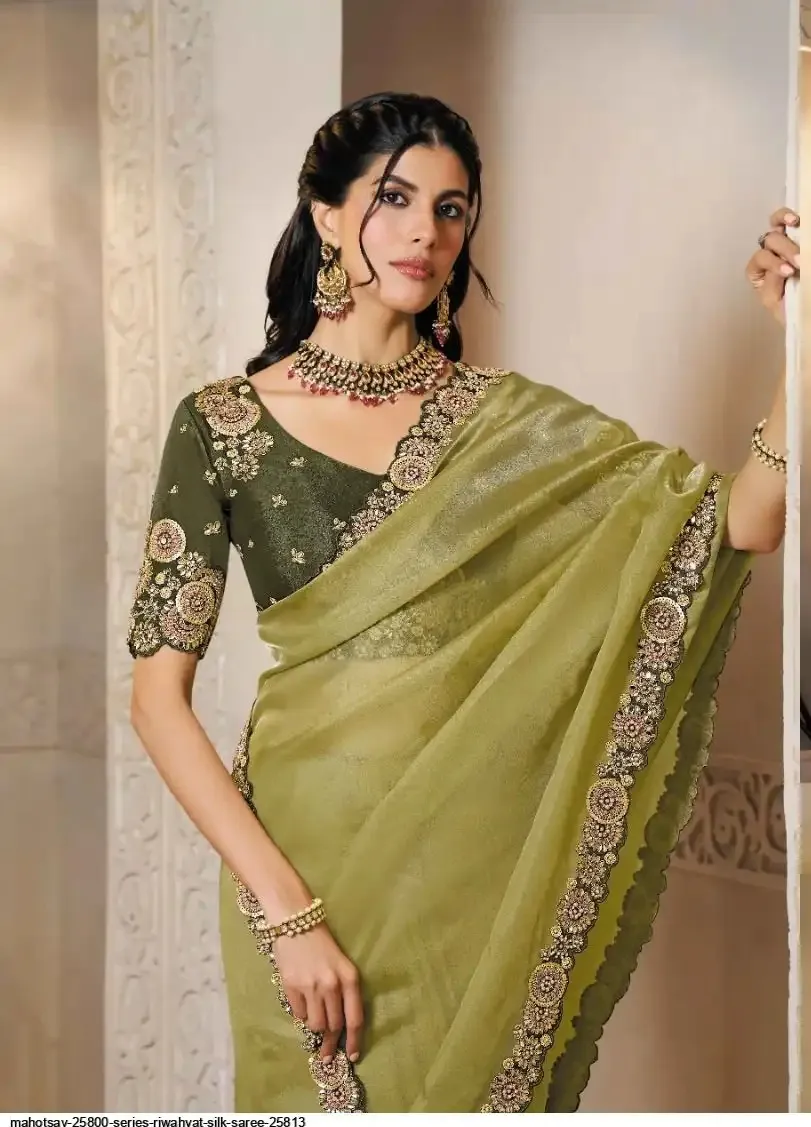 Mahotsav Design 25813 Riwahyat Silk Saree