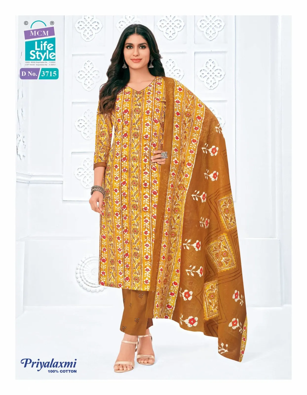 Mcm Priyalaxmi Vol 37 Cotton Printed Dress Material - Image 14