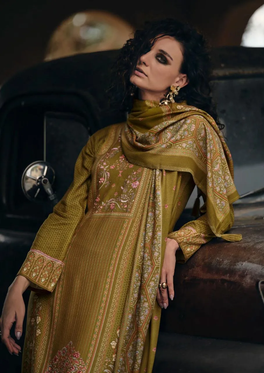 Sadhana Assis Viscose Pashmina Khatli Work Salwar Kameez - Image 9