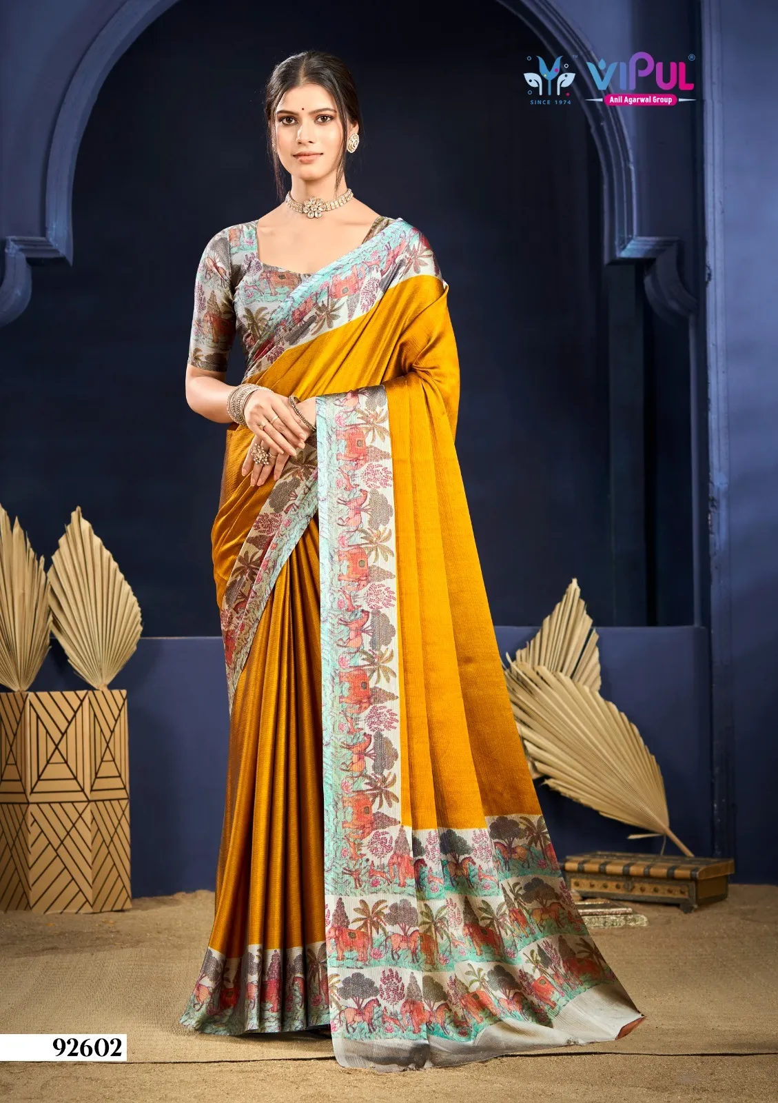 Vipul Juliet Chiffon Vol 21 Chiffon Printed Saree - Image 11