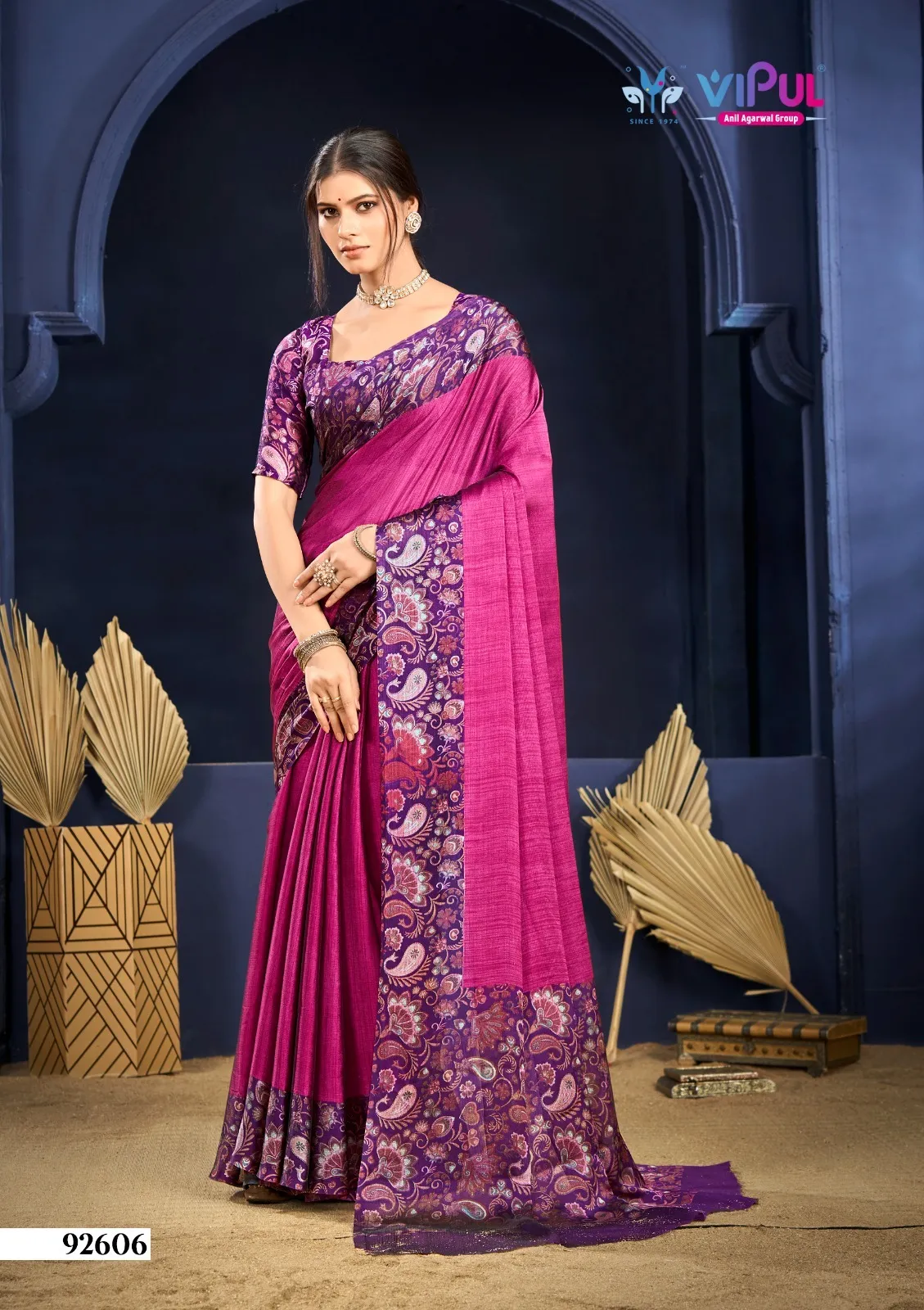 Vipul Juliet Chiffon Vol 21 Chiffon Printed Saree - Image 12