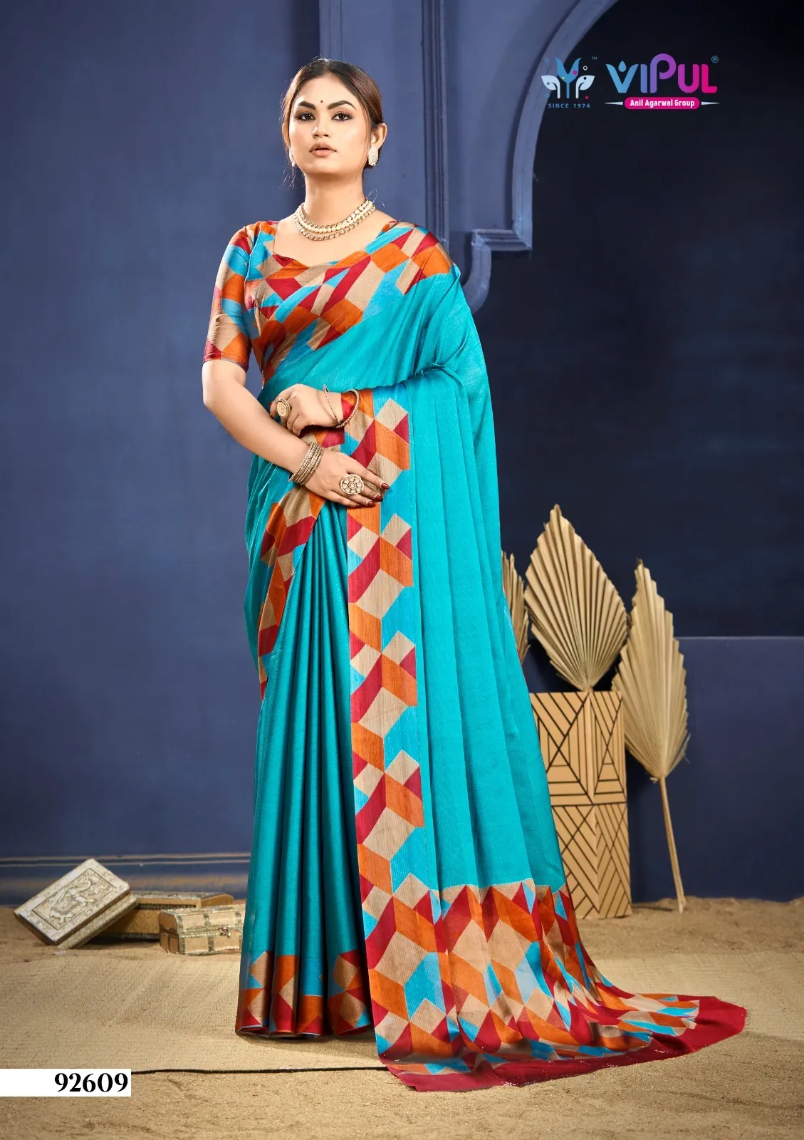 Vipul Juliet Chiffon Vol 21 Chiffon Printed Saree - Image 2
