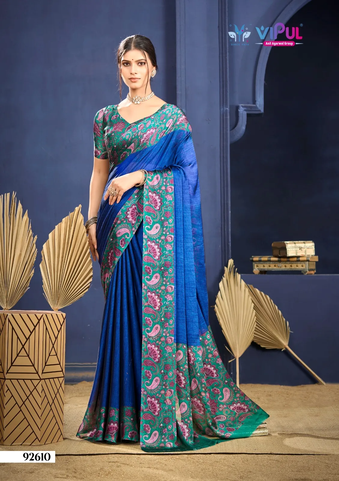 Vipul Juliet Chiffon Vol 21 Chiffon Printed Saree - Image 5