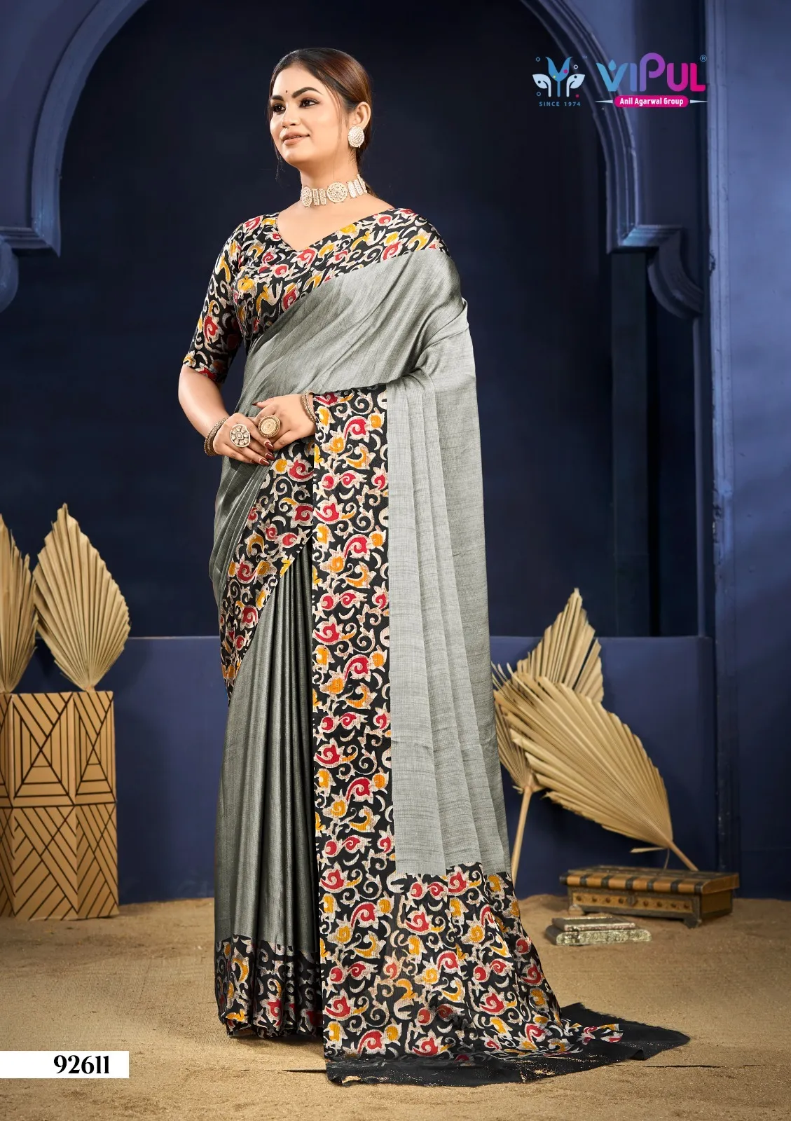 Vipul Juliet Chiffon Vol 21 Chiffon Printed Saree - Image 8