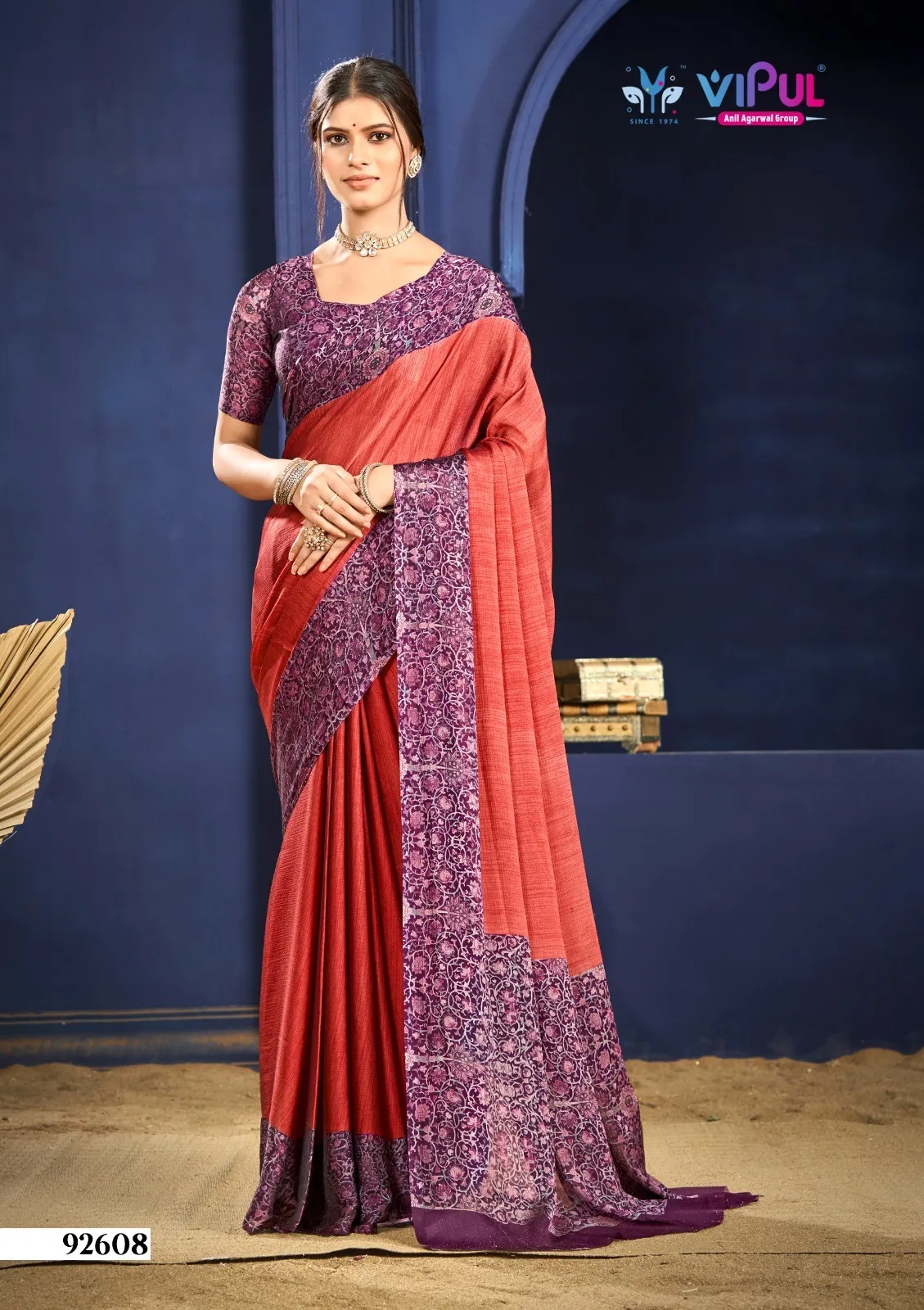 Vipul Juliet Chiffon Vol 21 Chiffon Printed Saree - Image 9