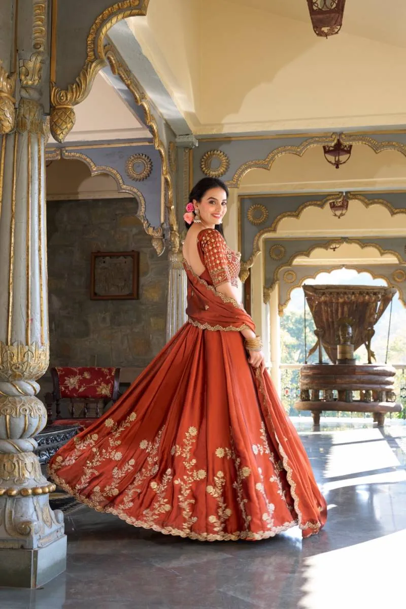 Taraa L 1427 Rangoli Silk Embroidery Worked Designer Lehenga Choli - Image 2