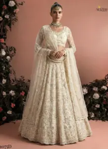 Alizeh 1075 Premium Butterfly Net Wedding Lehenga Choli Set