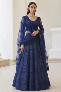 Alizeh 1083 Colours Butterfly Net Bridesmaids Lehenga Choli