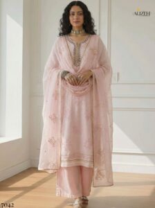 Alizeh Premium Georgette Embroidered Readymade Salwar Suit