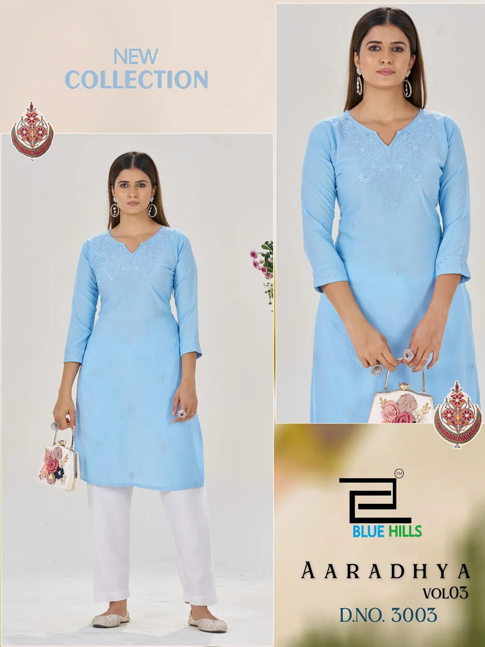 Blue Hills Aaradhya Vol 3 Casual Wear Rayon Kurti Collection - Image 4