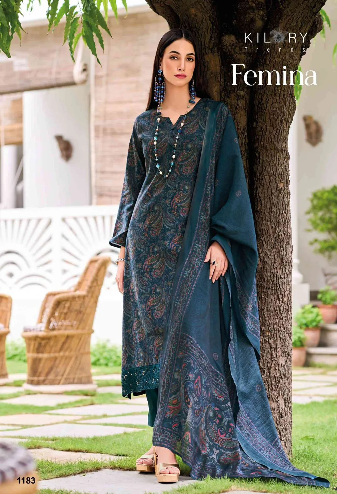 Kilori Trendz Femina Pure Viscose Wholesale Salwar Suit - Image 10
