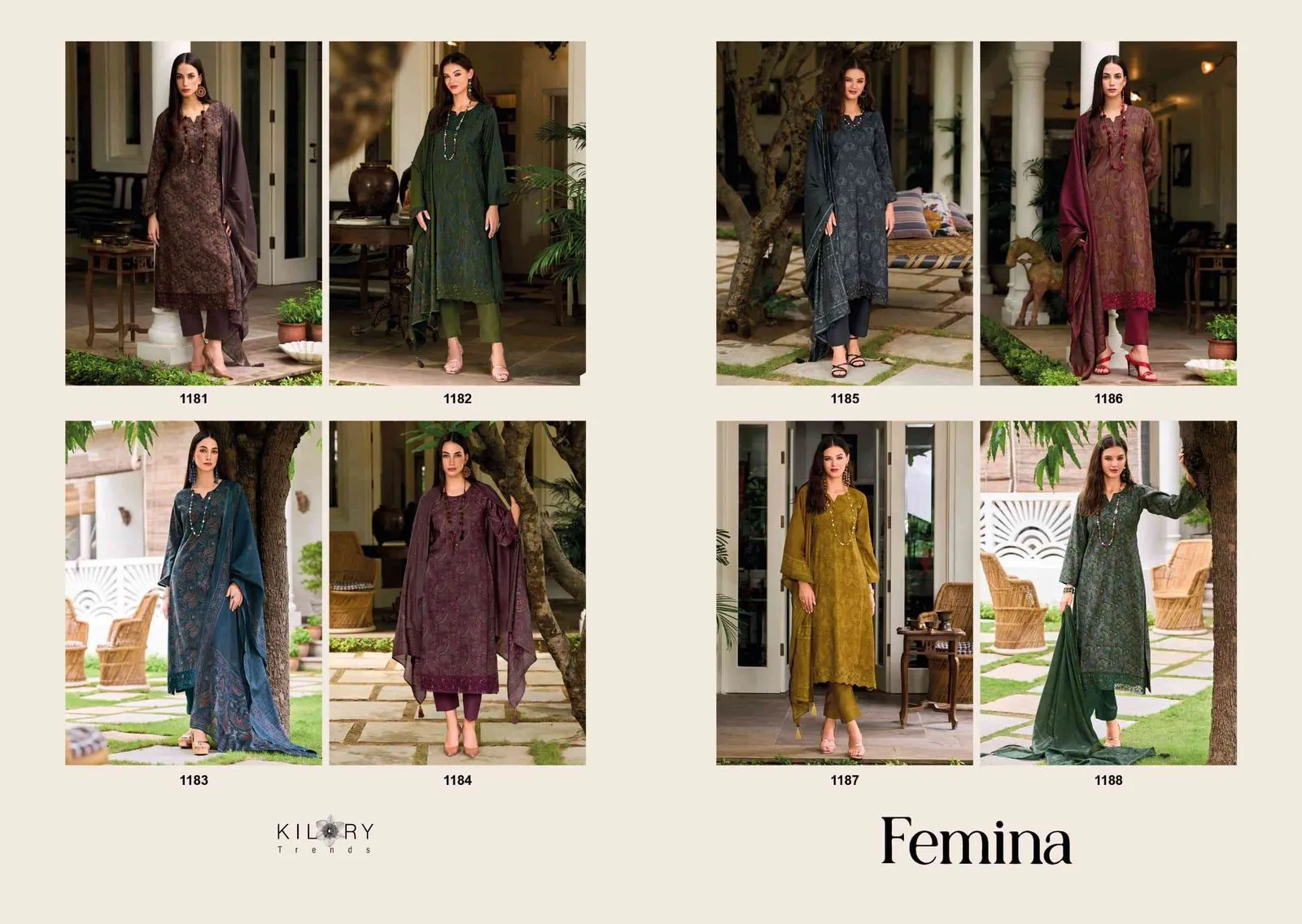 Kilori Trendz Femina Pure Viscose Wholesale Salwar Suit - Image 3
