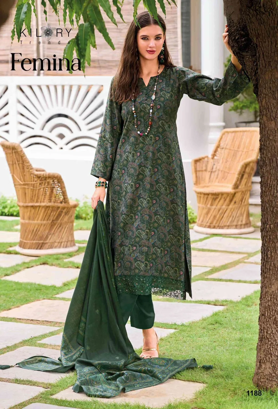 Kilori Trendz Femina Pure Viscose Wholesale Salwar Suit - Image 5