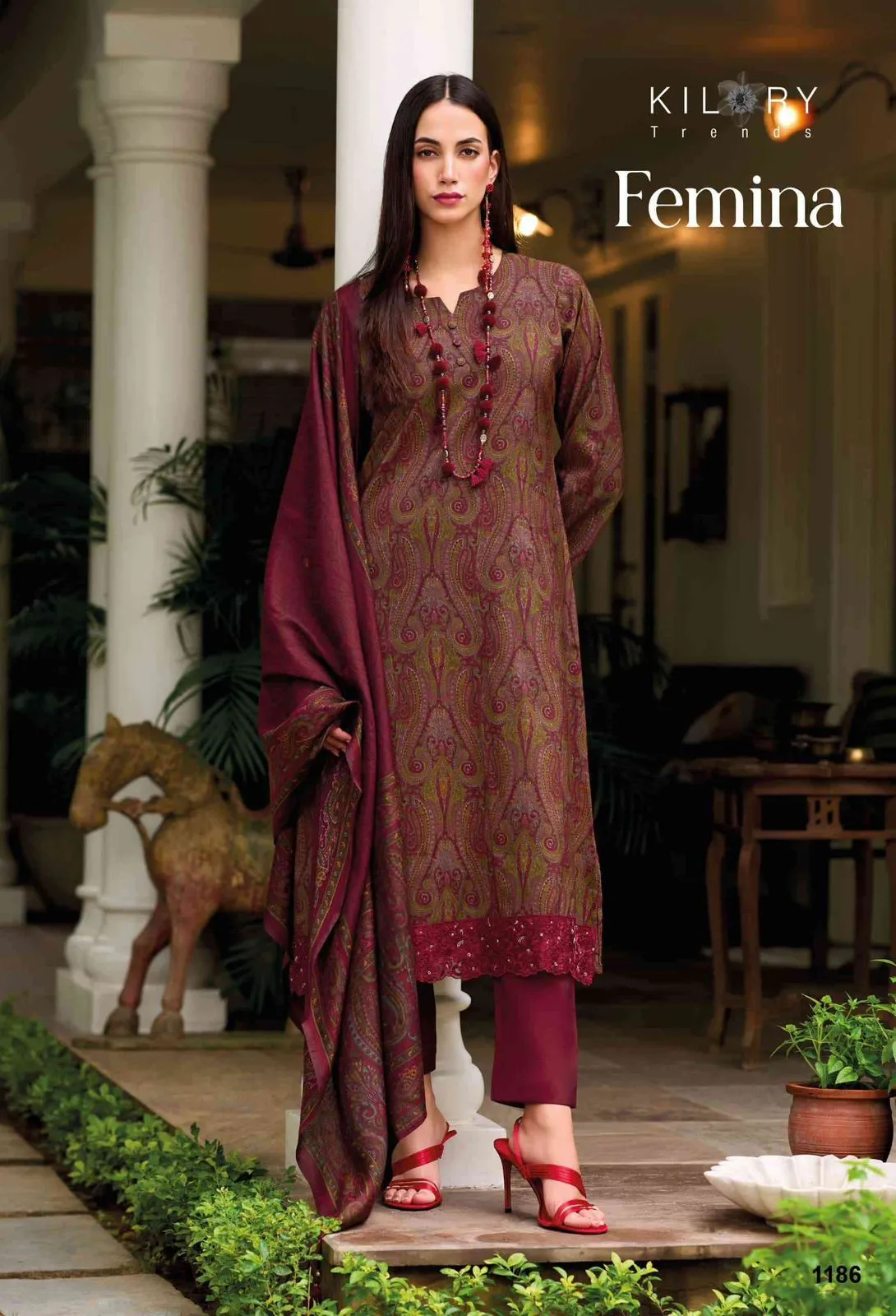 Kilori Trendz Femina Pure Viscose Wholesale Salwar Suit - Image 6