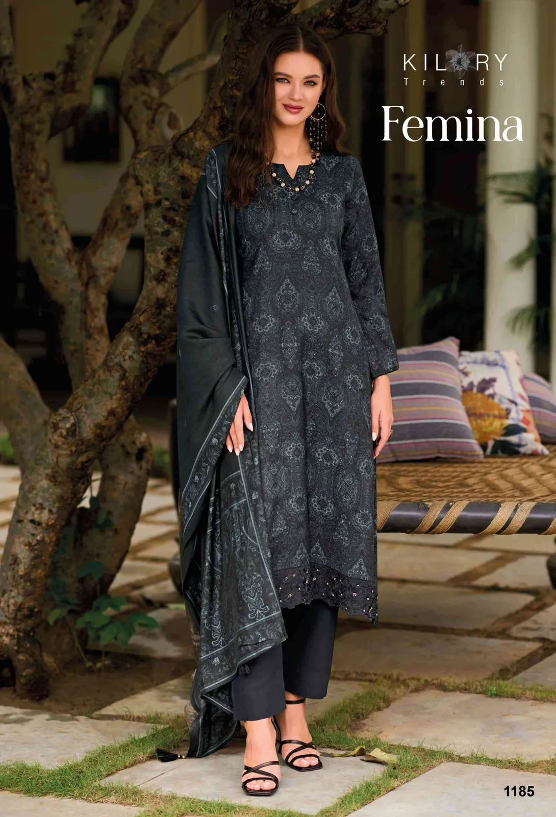 Kilori Trendz Femina Pure Viscose Wholesale Salwar Suit - Image 7