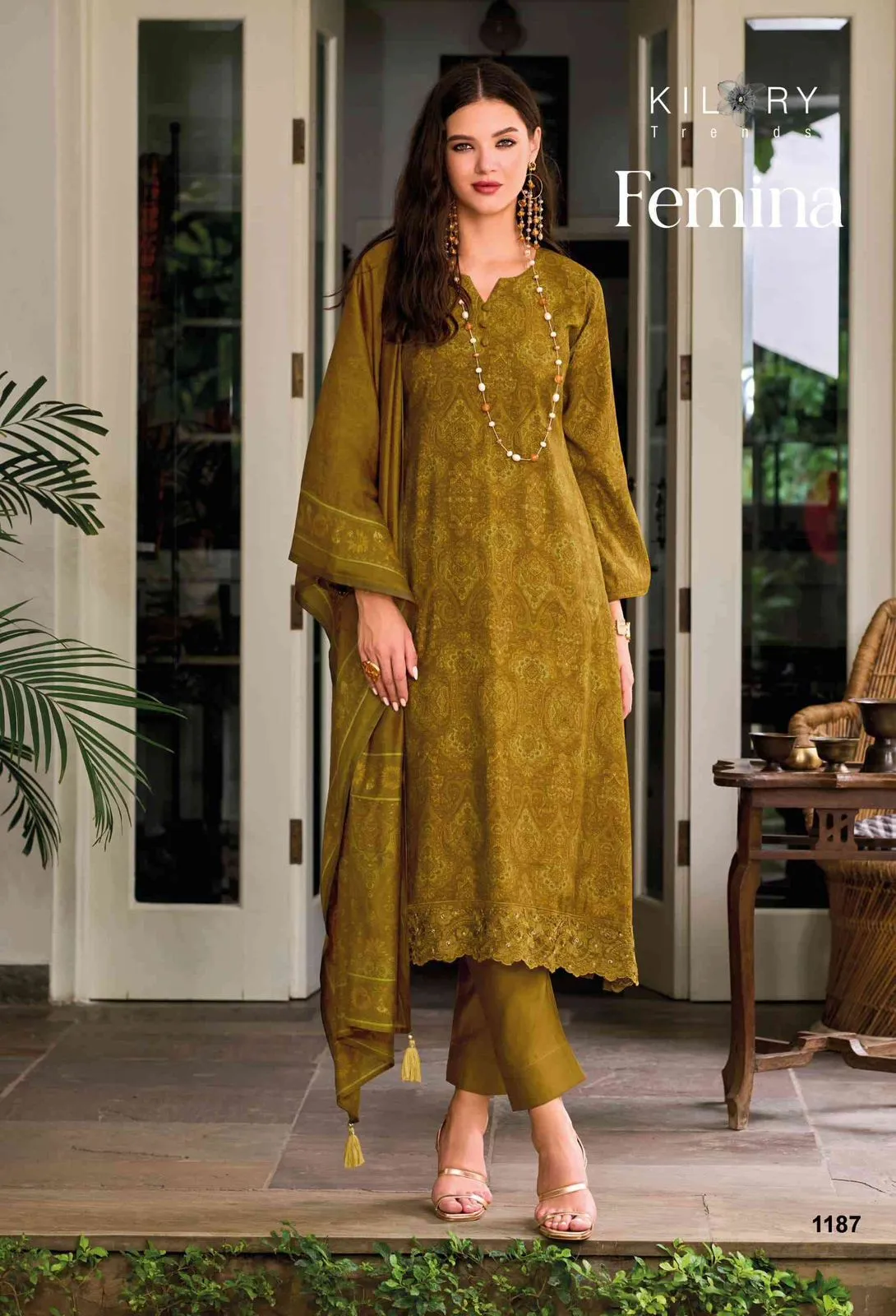 Kilori Trendz Femina Pure Viscose Wholesale Salwar Suit - Image 8