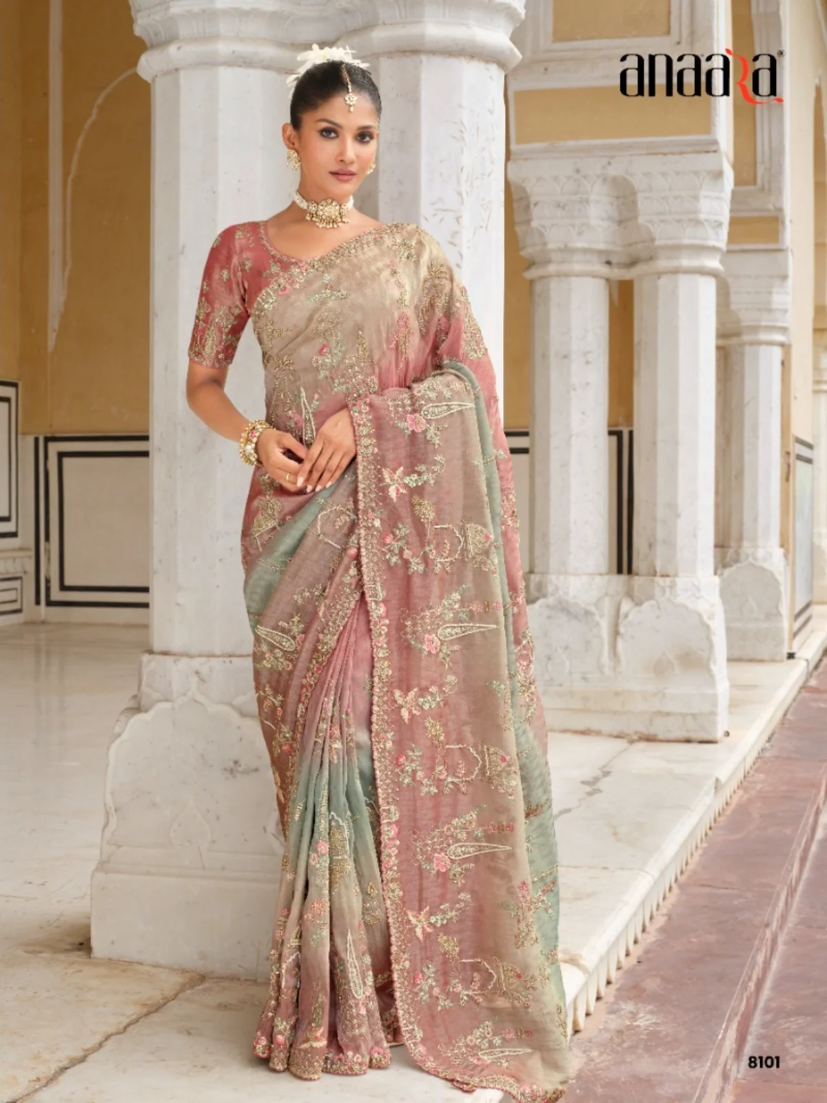 Tathastu Anaara 8100 Series Premium Pastel Designer Saree Collection