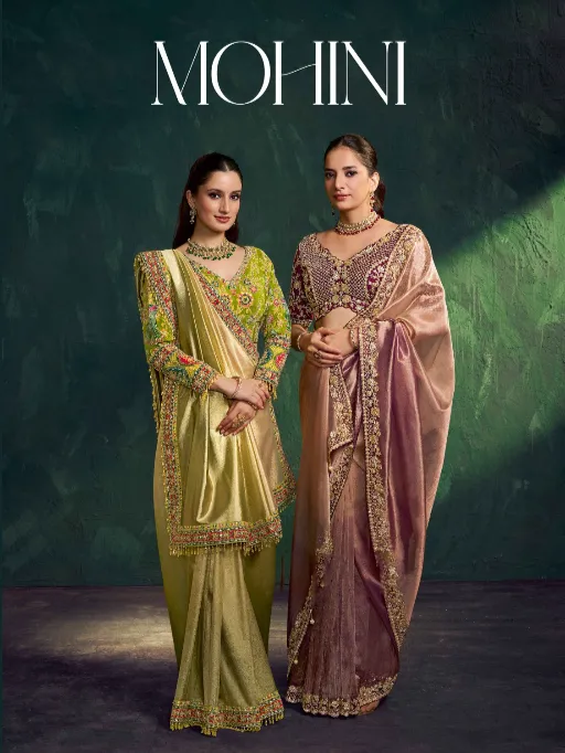 Mahotsav Mohmanthan 26200 Mohini Party Wear Designer Saree Collection - Image 13