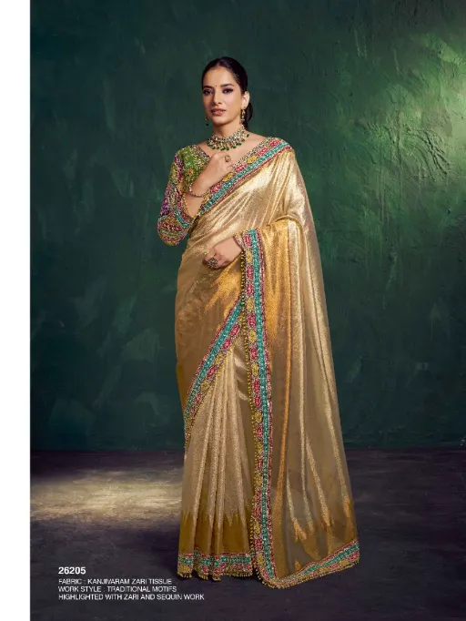 Mahotsav Mohmanthan 26200 Mohini Party Wear Designer Saree Collection - Image 11