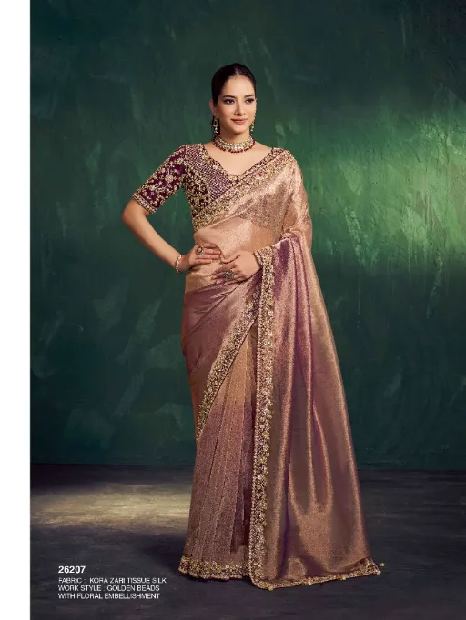 Mahotsav Mohmanthan 26200 Mohini Party Wear Designer Saree Collection - Image 8