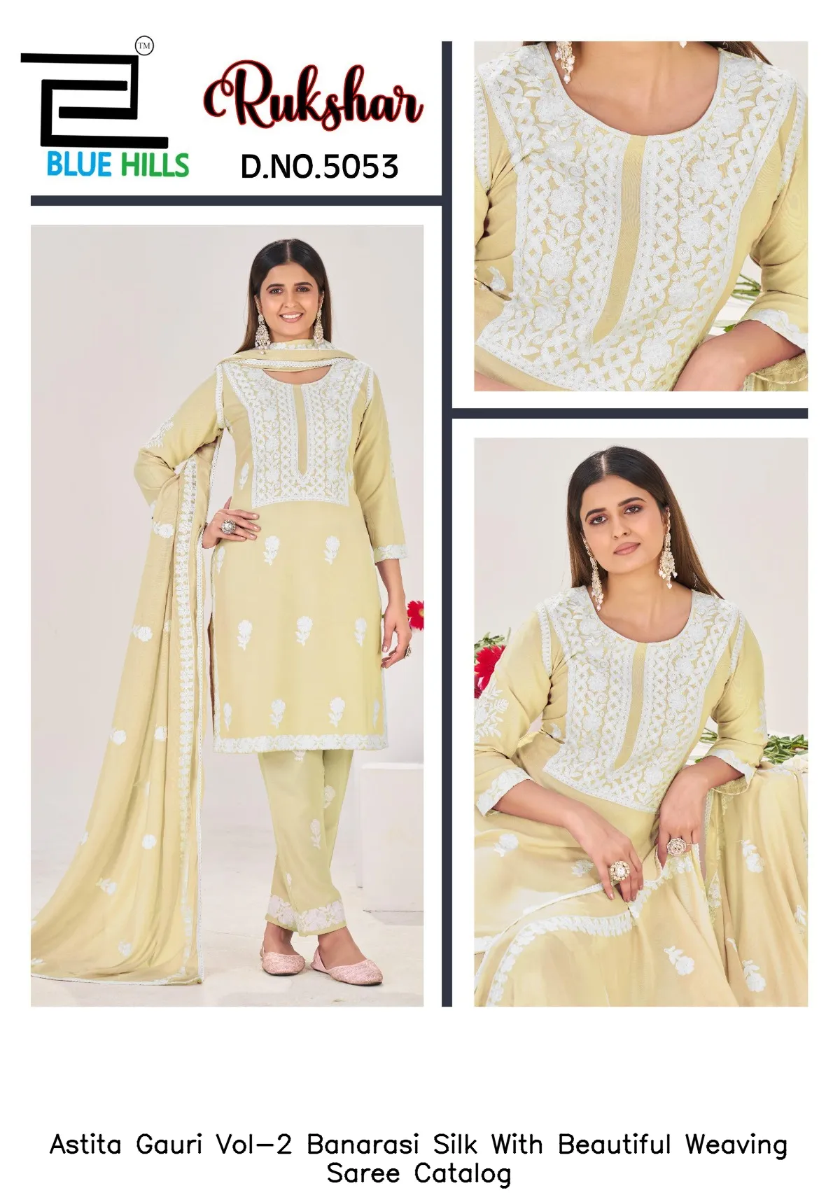 Astita Gauri Vol-2 Banarasi Silk With Beautiful Weaving Saree Catalog