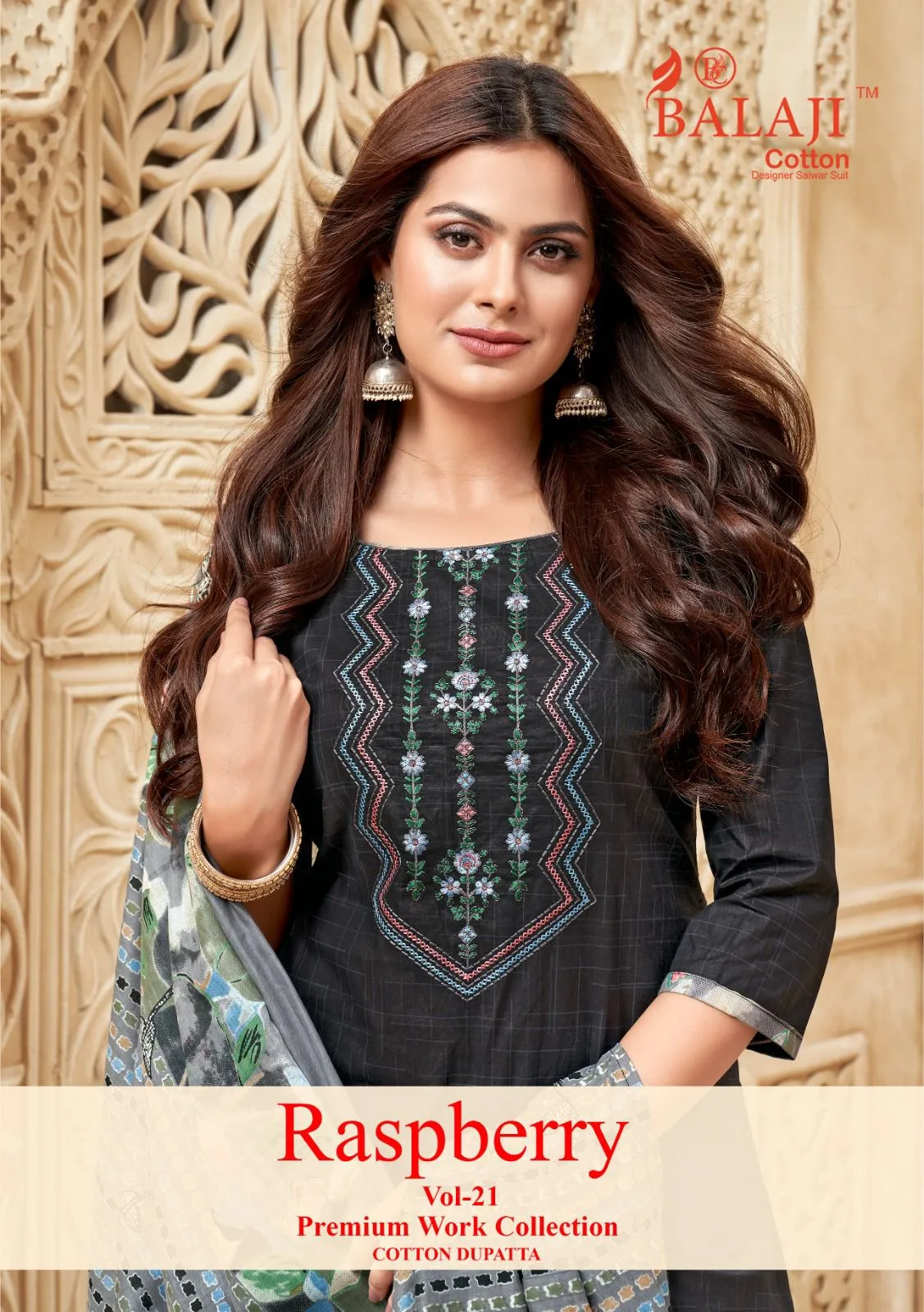 Balaji Cotton Raspberry Vol 21