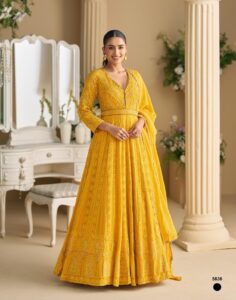 Sayuri Dawat Georgette With Embroidered Fancy Gown