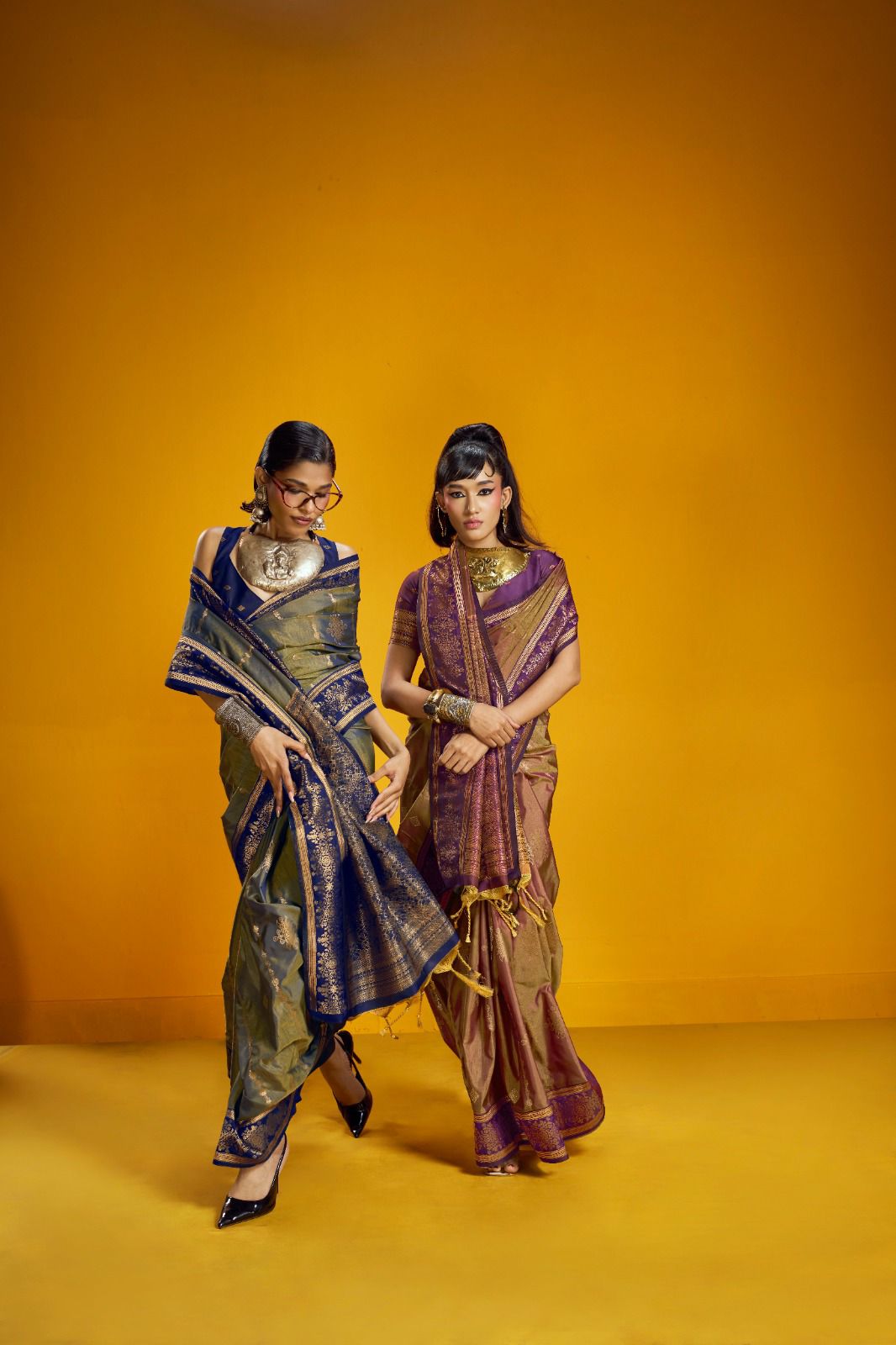 Pure Silk Handloom Weaving Kilkaari Ikkat Saree Collection — Wholesale Sarees, rajtex wholesale from Surat — view 13