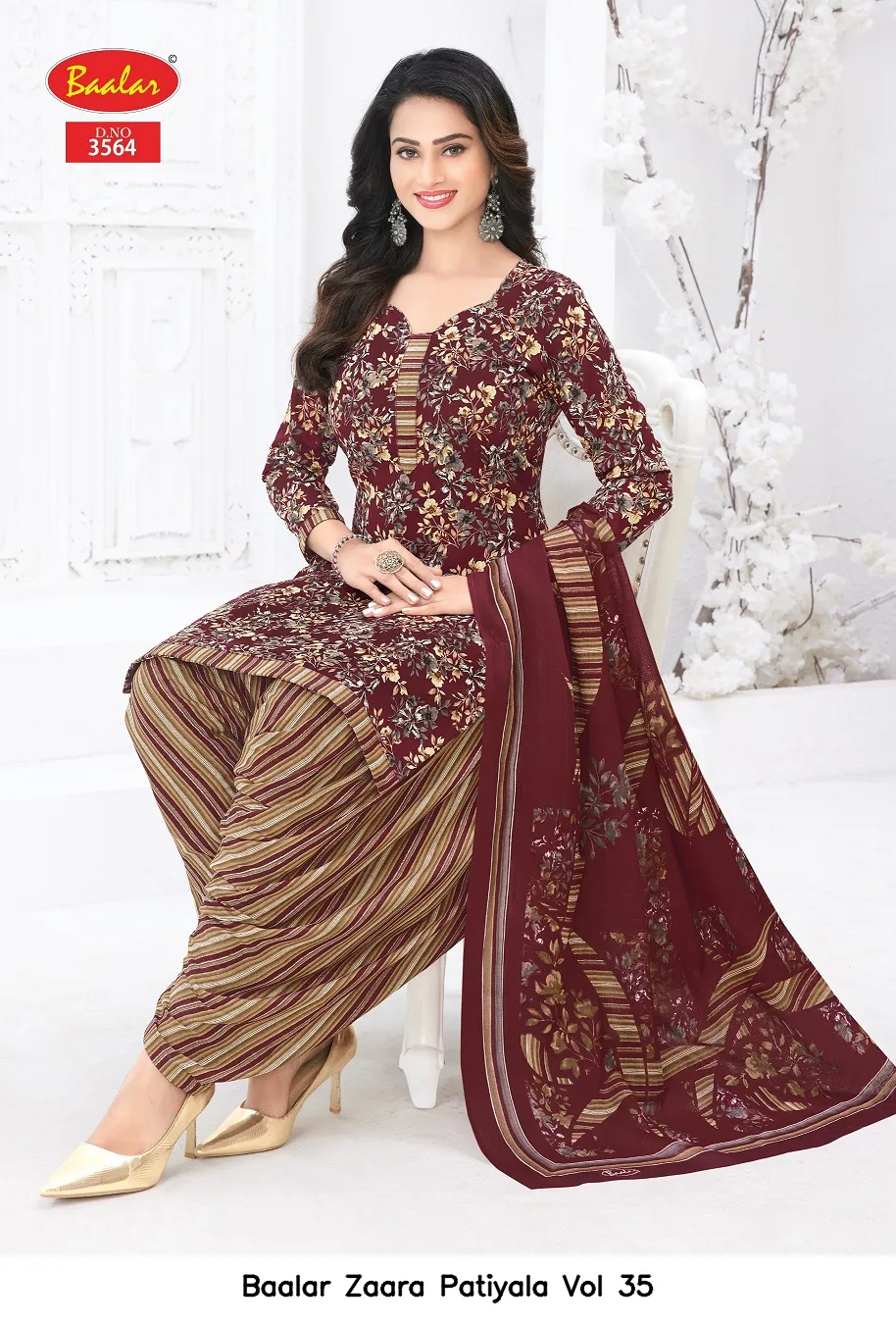 Baalar Zaara Patiyala Vol 35 — Wholesale Dress Material, Baalar wholesale from Surat — Photo 11