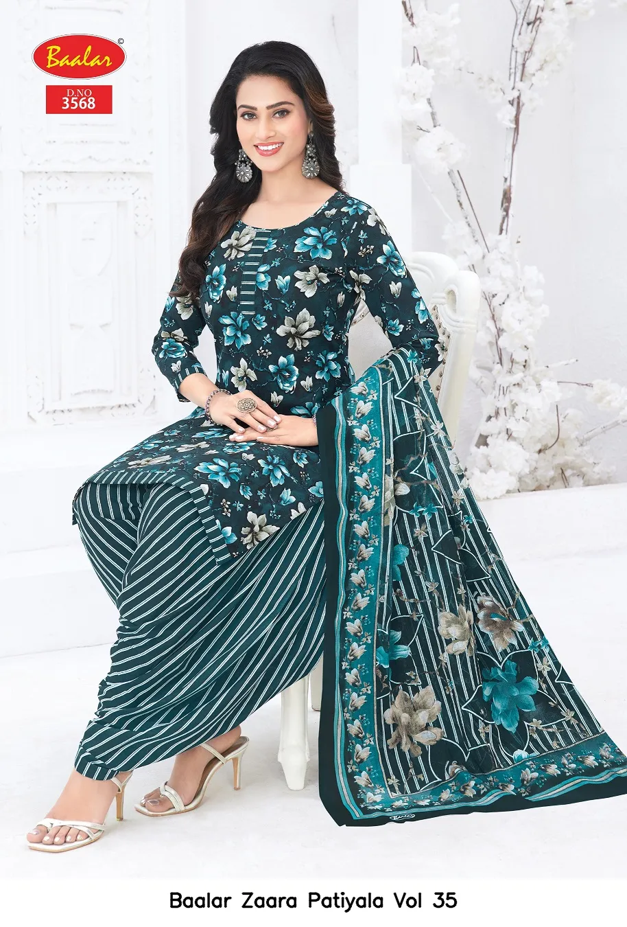 Baalar Zaara Patiyala Vol 35 — Wholesale Dress Material, Baalar wholesale from Surat — Photo 12