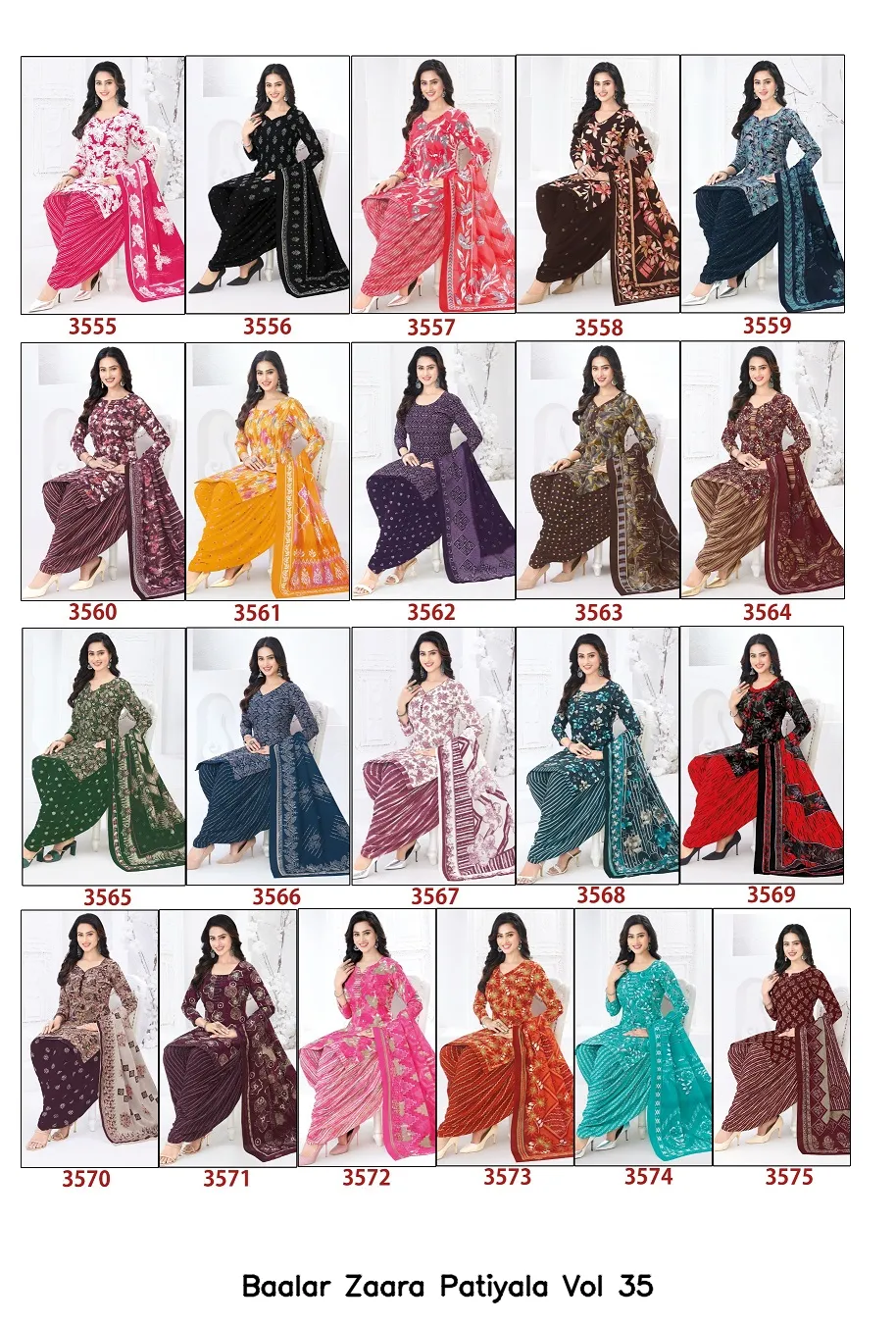 Baalar Zaara Patiyala Vol 35 — Wholesale Dress Material, Baalar wholesale from Surat — Photo 19