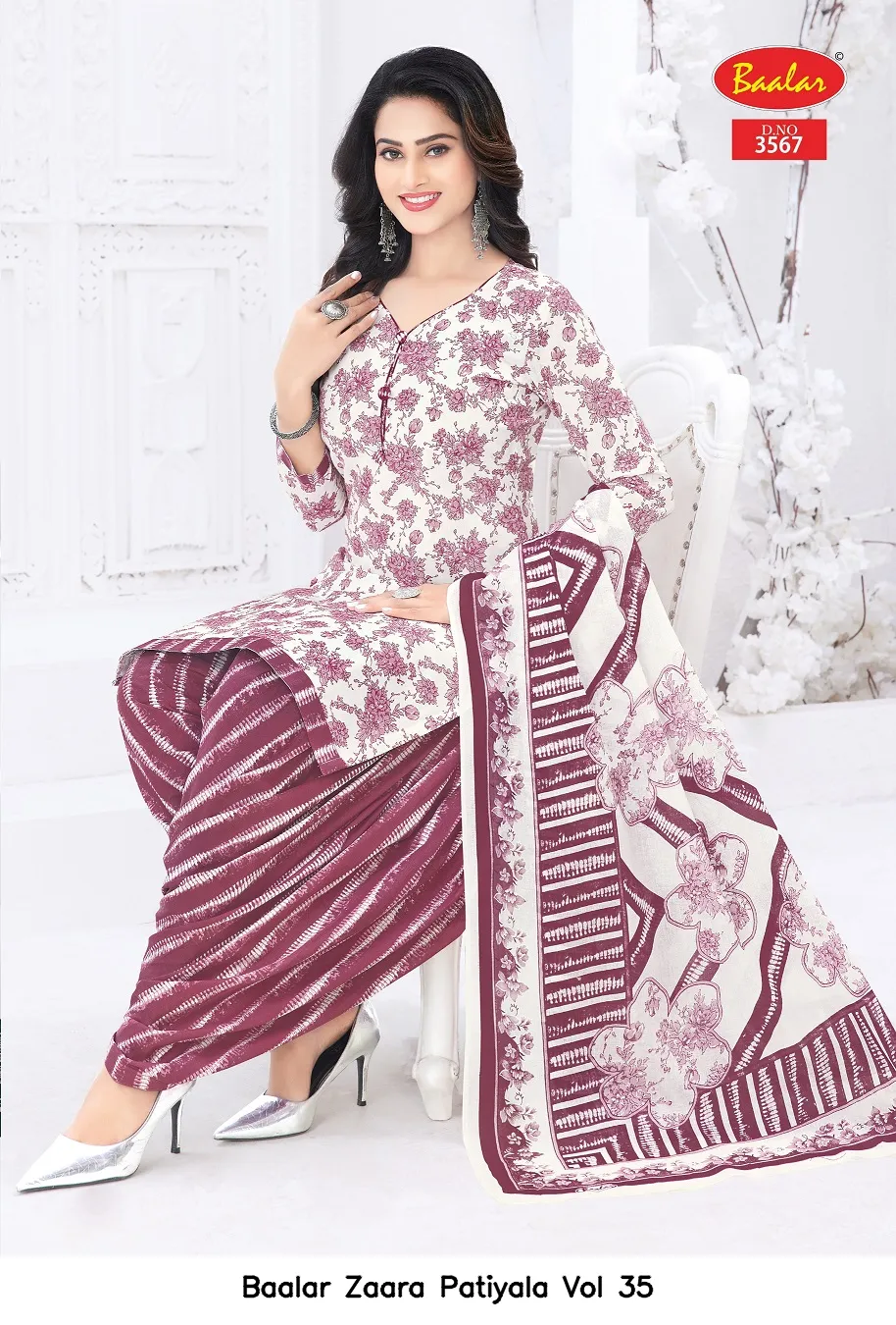 Baalar Zaara Patiyala Vol 35 — Wholesale Dress Material, Baalar wholesale from Surat — Photo 21