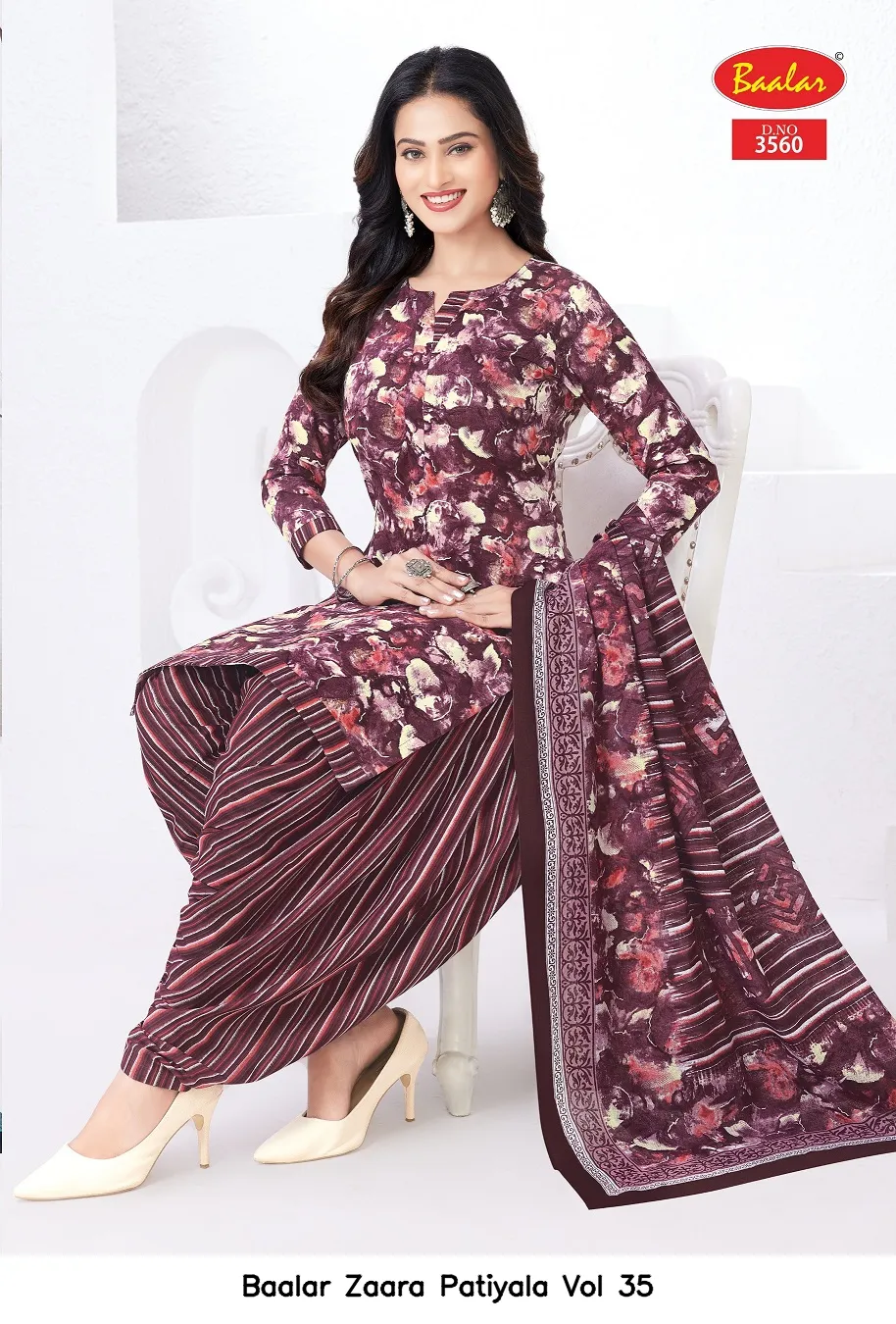 Baalar Zaara Patiyala Vol 35 — Wholesale Dress Material, Baalar wholesale from Surat — Photo 5