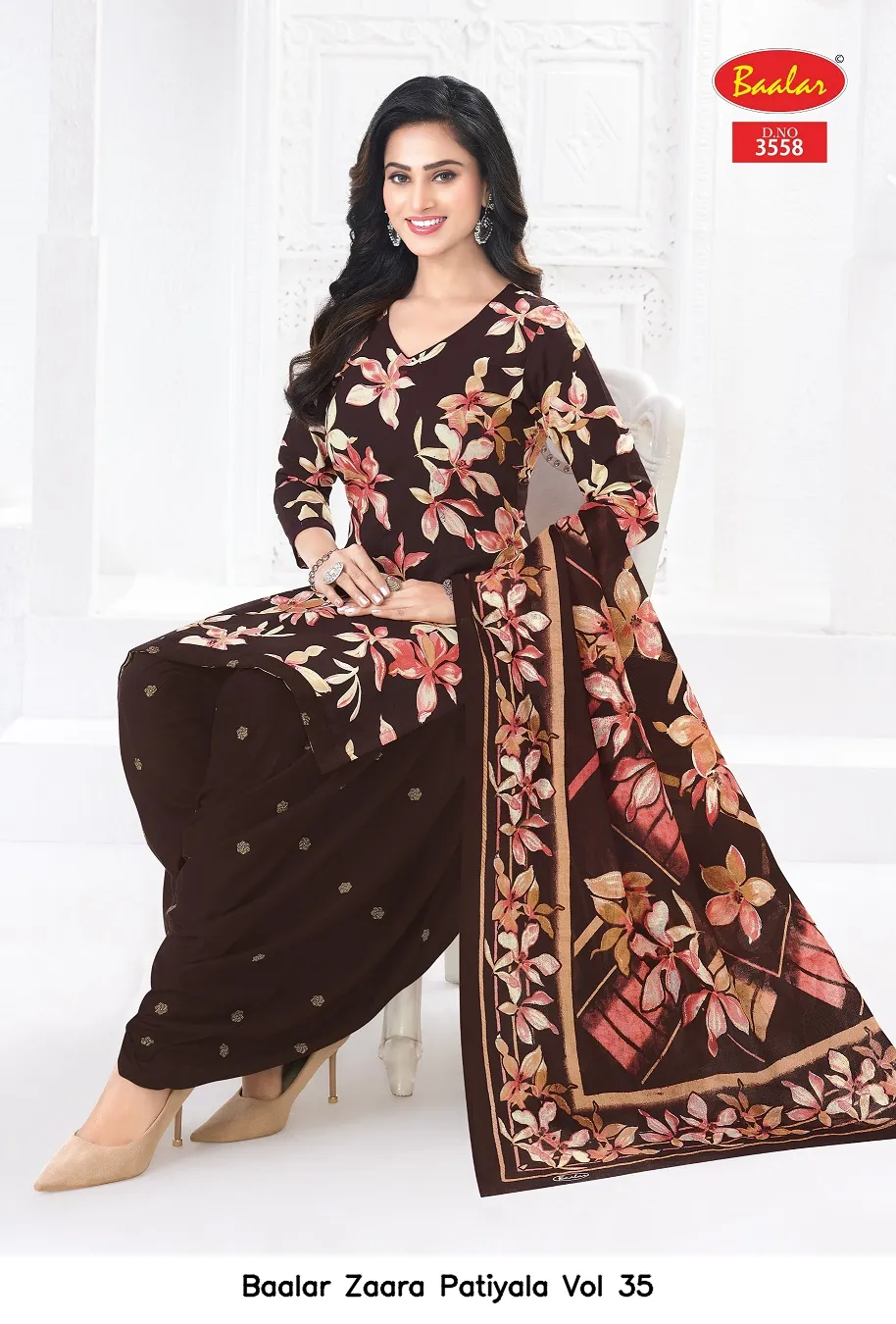 Baalar Zaara Patiyala Vol 35 — Wholesale Dress Material, Baalar wholesale from Surat — Photo 6