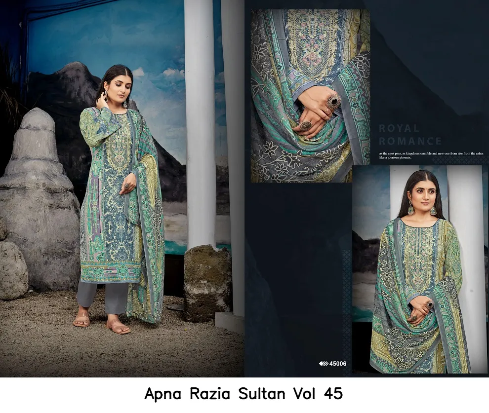 Apna Razia Sultan Vol 45 — Wholesale Dress Material, Apna wholesale from Surat — view 10