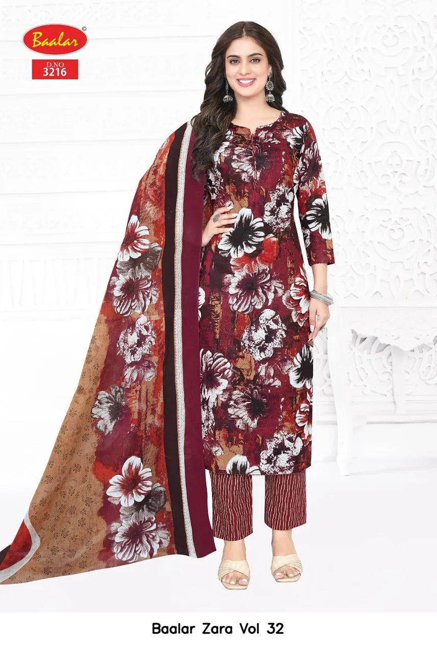 Baalar Zara Vol 32 — Wholesale Dress Material, Baalar wholesale from Surat — view 12