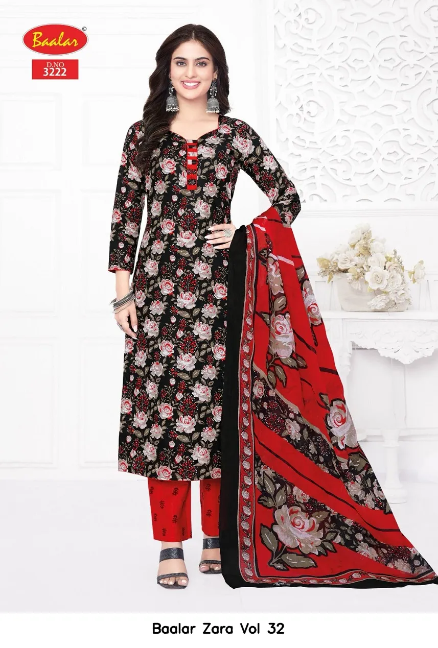 Baalar Zara Vol 32 — Wholesale Dress Material, Baalar wholesale from Surat — view 16