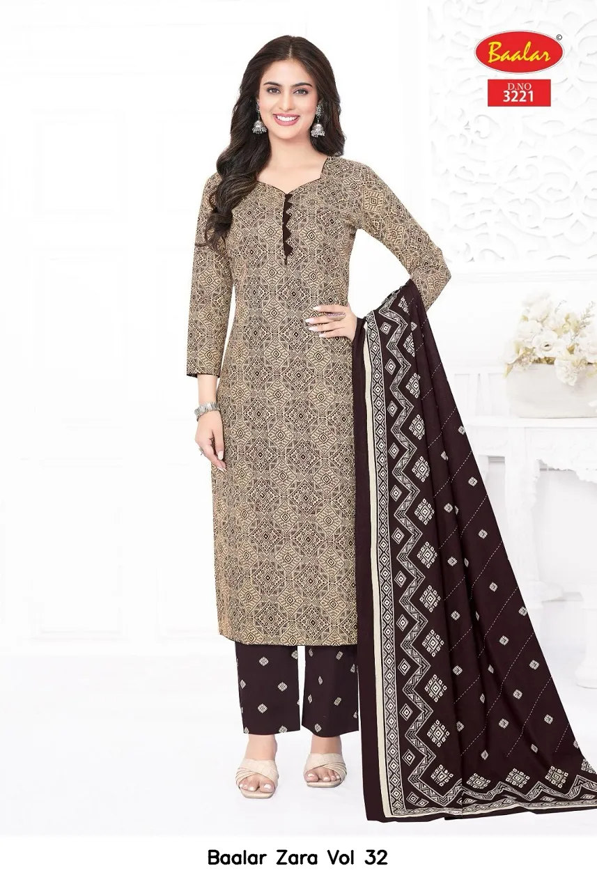 Baalar Zara Vol 32 — Wholesale Dress Material, Baalar wholesale from Surat — view 17