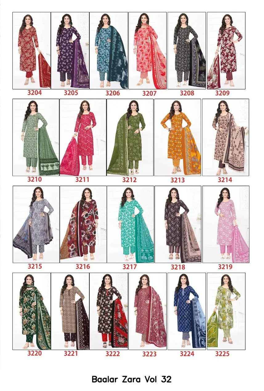 Baalar Zara Vol 32 — Wholesale Dress Material, Baalar wholesale from Surat — view 19
