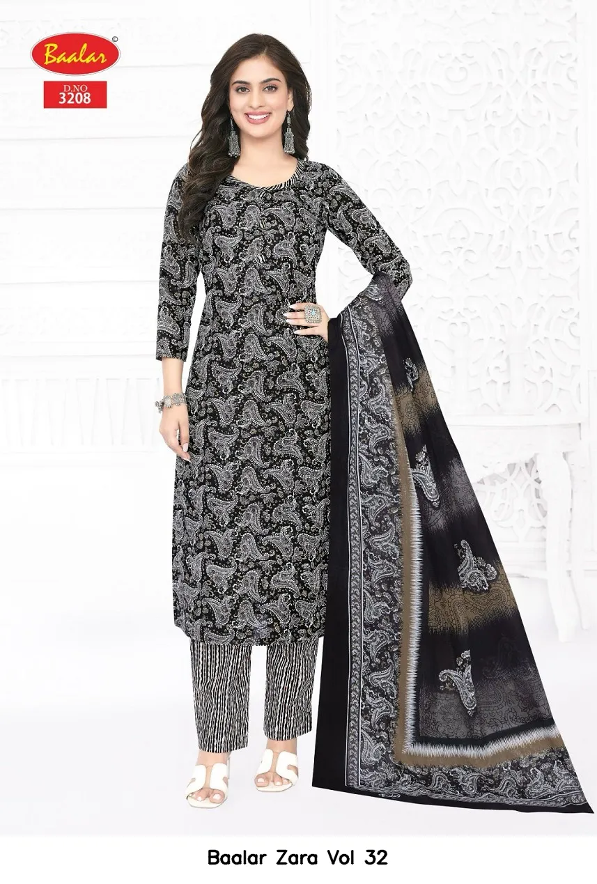 Baalar Zara Vol 32 — Wholesale Dress Material, Baalar wholesale from Surat — view 8