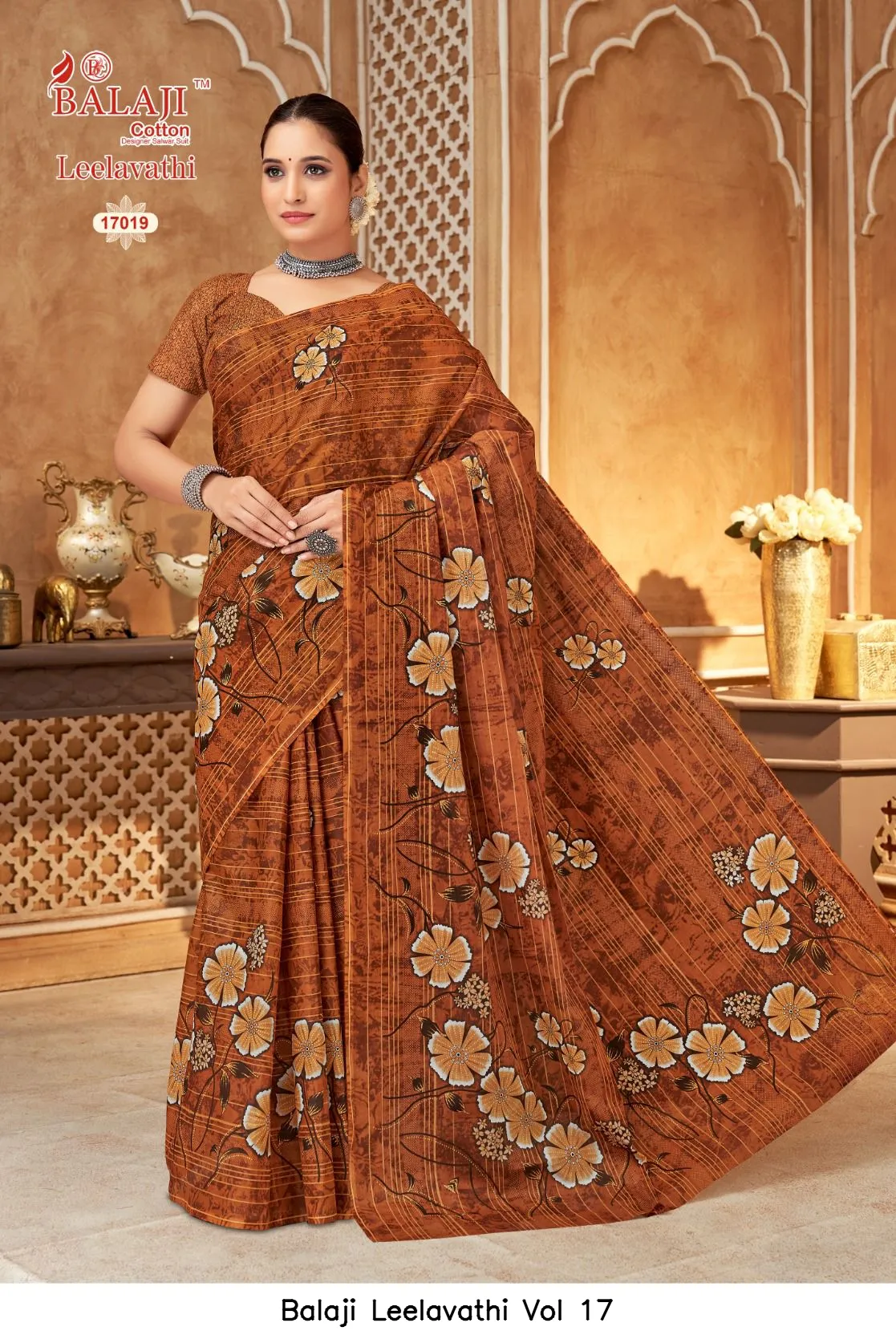 Balaji Leelavathi Vol 17 — Cotton Sarees Wholesale, Balaji Cotton wholesale from Surat - Gallery Image 18