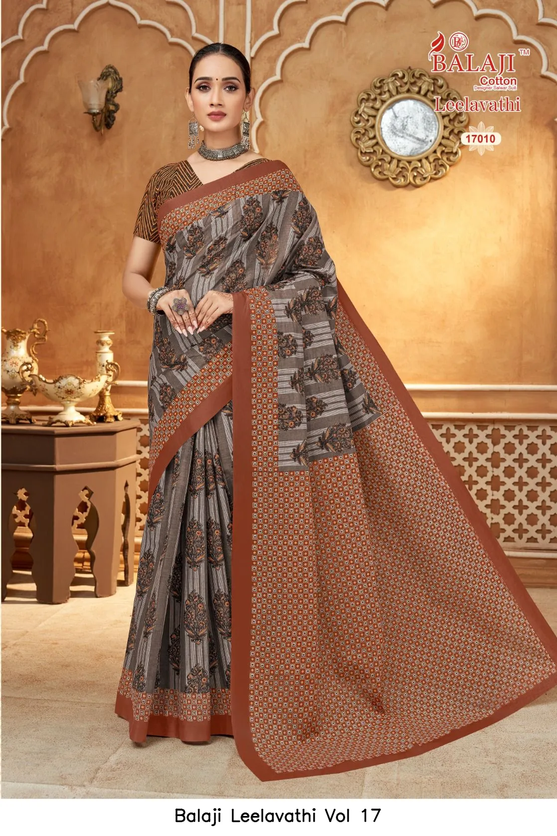 Balaji Leelavathi Vol 17 — Cotton Sarees Wholesale, Balaji Cotton wholesale from Surat — view 21